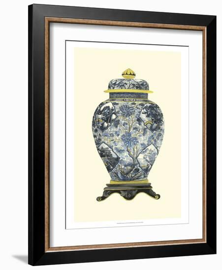 Blue Porcelain Vase II-Vision Studio-Framed Art Print