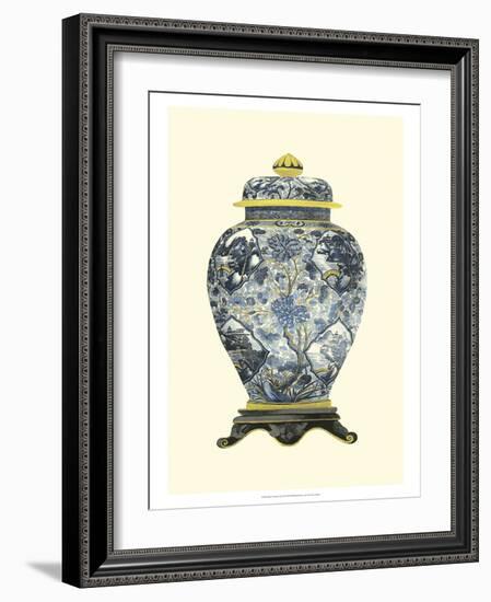 Blue Porcelain Vase II-Vision Studio-Framed Art Print