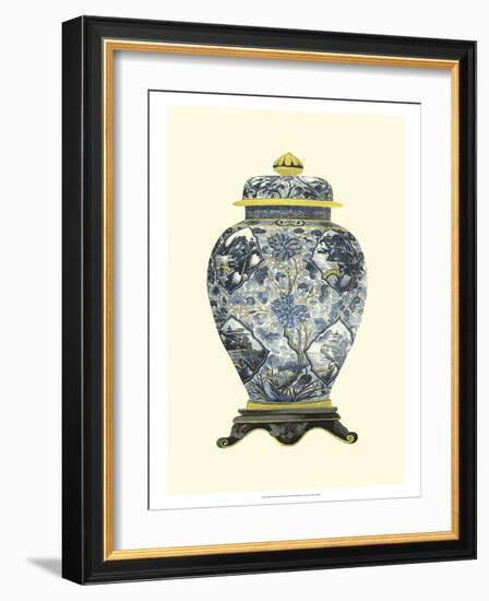 Blue Porcelain Vase II-Vision Studio-Framed Art Print