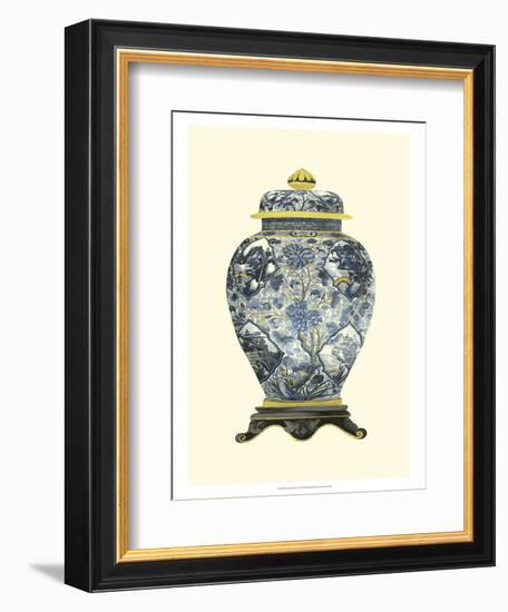 Blue Porcelain Vase II-Vision Studio-Framed Art Print