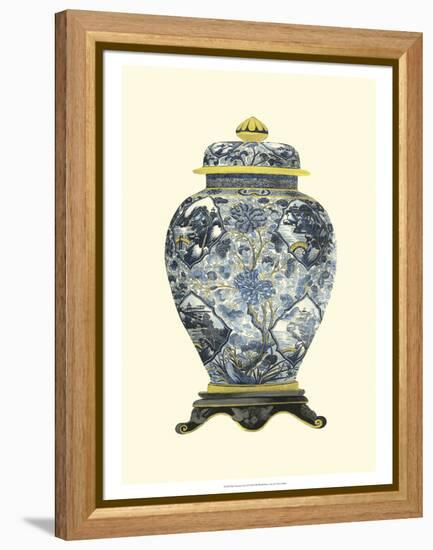 Blue Porcelain Vase II-Vision Studio-Framed Stretched Canvas