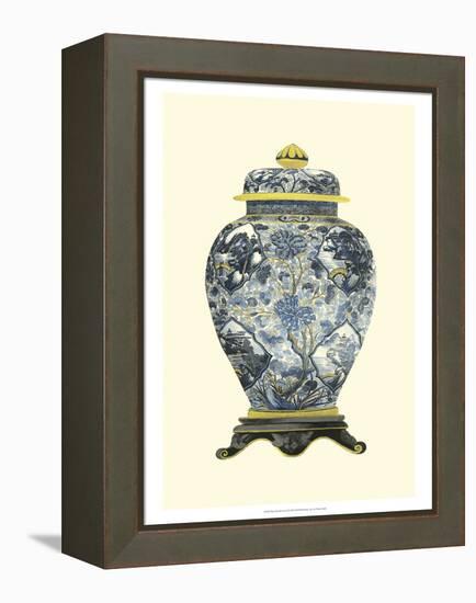 Blue Porcelain Vase II-Vision Studio-Framed Stretched Canvas