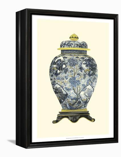 Blue Porcelain Vase II-Vision Studio-Framed Stretched Canvas