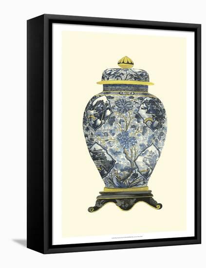 Blue Porcelain Vase II-Vision Studio-Framed Stretched Canvas