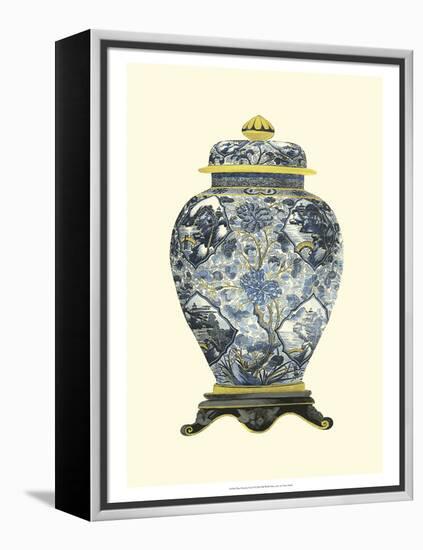 Blue Porcelain Vase II-Vision Studio-Framed Stretched Canvas