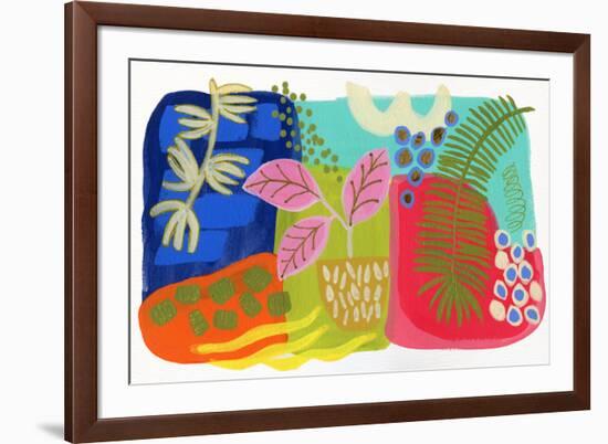 Blue Pot A-Suzanne Allard-Framed Art Print