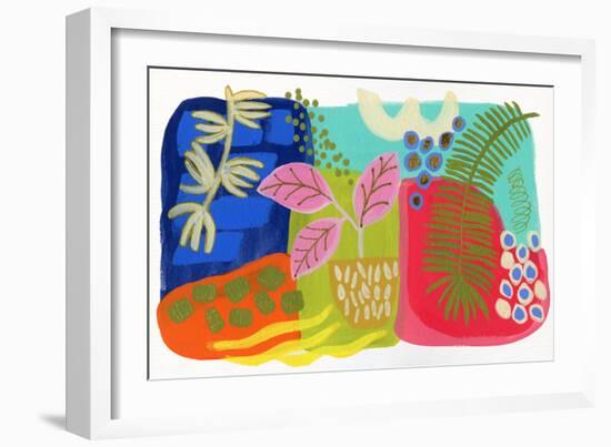 Blue Pot A-Suzanne Allard-Framed Art Print