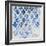 Blue Quatrefoil II-Patricia Pinto-Framed Art Print