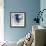 Blue Rain-Silvia Vassileva-Framed Art Print displayed on a wall