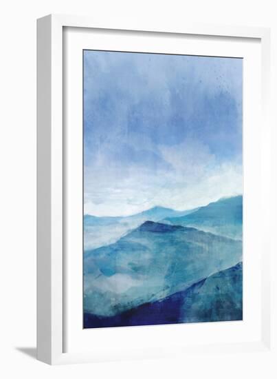 Blue Range-Ken Roko-Framed Art Print