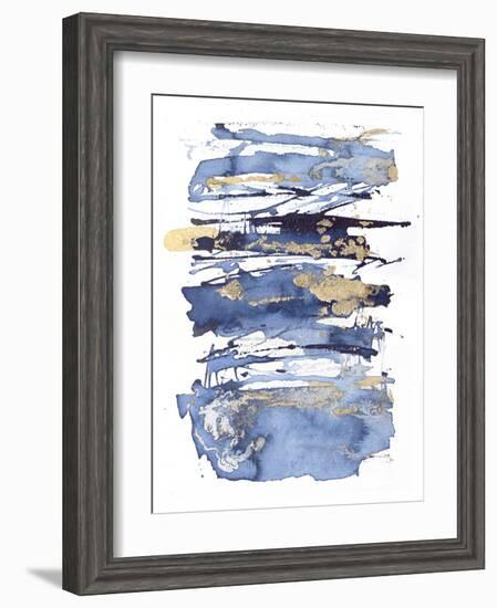 Blue Rapture I-Julia Contacessi-Framed Art Print