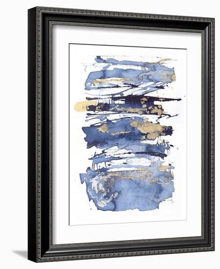 Blue Rapture I-Julia Contacessi-Framed Art Print