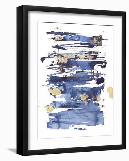 Blue Rapture II-Julia Contacessi-Framed Art Print