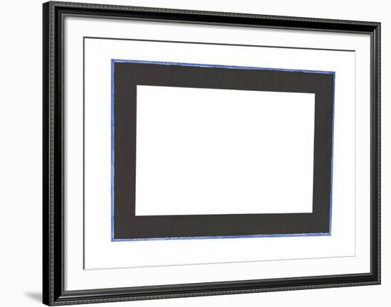 Blue Rectangle-null-Framed Limited Edition