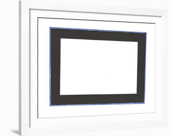 Blue Rectangle-null-Framed Limited Edition