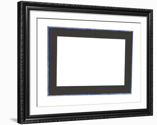 Blue Rectangle-null-Framed Limited Edition