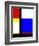 Blue Rectangle-Diana Ong-Framed Giclee Print