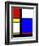 Blue Rectangle-Diana Ong-Framed Giclee Print