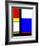 Blue Rectangle-Diana Ong-Framed Giclee Print