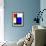 Blue Rectangle-Diana Ong-Framed Giclee Print displayed on a wall