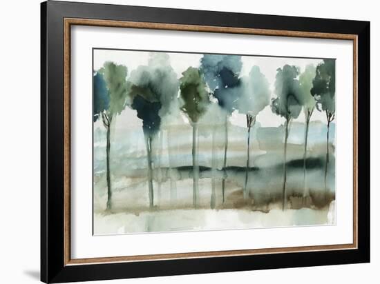 Blue Reflection Forest-Allison Pearce-Framed Art Print