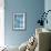 Blue Reflection Triptych III-Tim OToole-Framed Art Print displayed on a wall