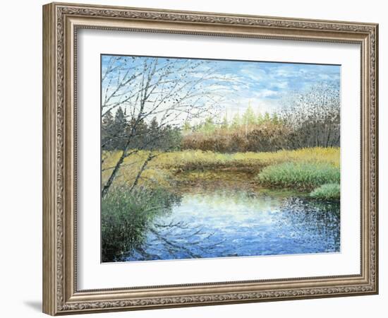 Blue Reflection-Kevin Dodds-Framed Giclee Print