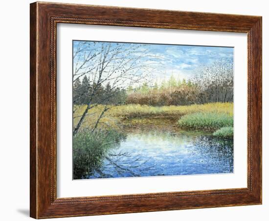 Blue Reflection-Kevin Dodds-Framed Giclee Print