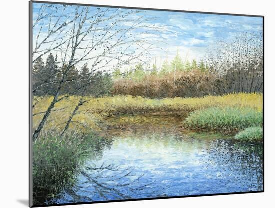 Blue Reflection-Kevin Dodds-Mounted Giclee Print