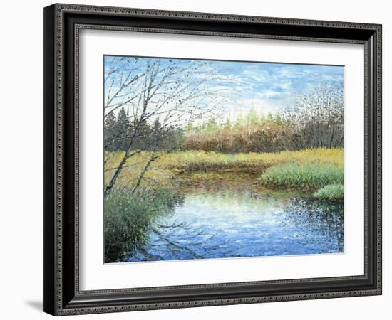 Blue Reflection-Kevin Dodds-Framed Giclee Print