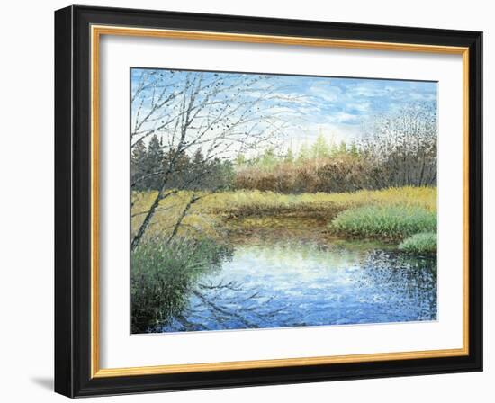 Blue Reflection-Kevin Dodds-Framed Giclee Print