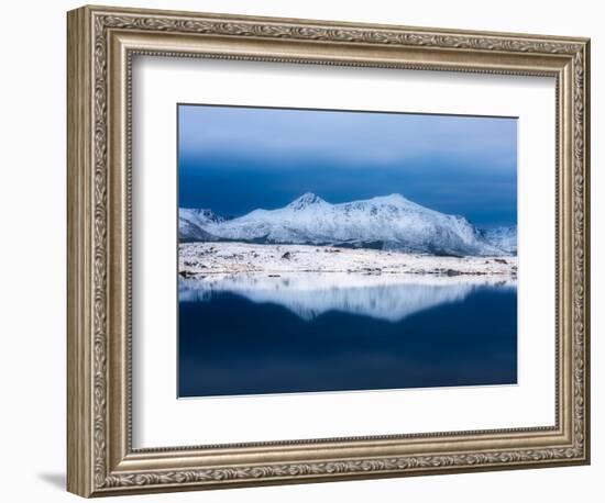 Blue reflection-Marco Carmassi-Framed Photographic Print