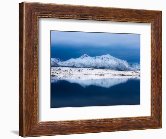 Blue reflection-Marco Carmassi-Framed Photographic Print