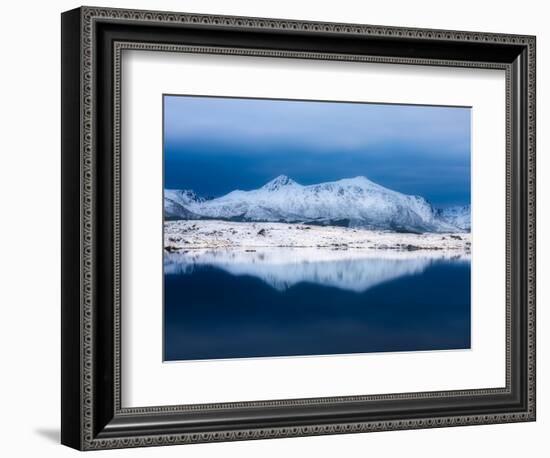 Blue reflection-Marco Carmassi-Framed Photographic Print