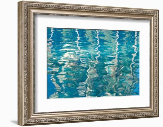Blue Reflections I-Kathy Mahan-Framed Photographic Print