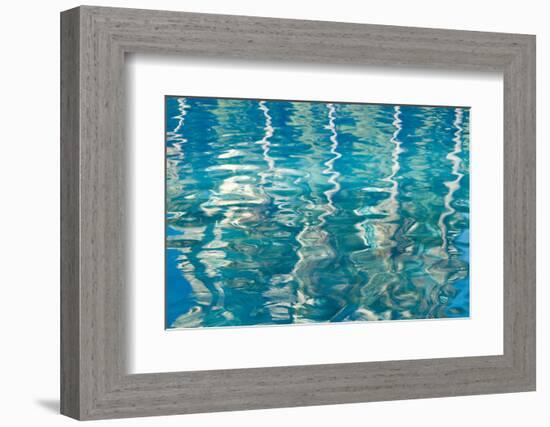 Blue Reflections I-Kathy Mahan-Framed Photographic Print