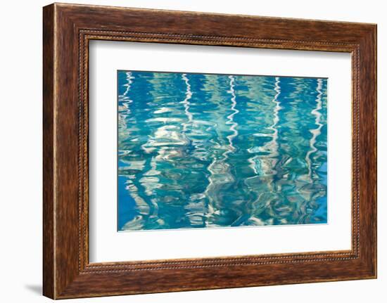 Blue Reflections I-Kathy Mahan-Framed Photographic Print