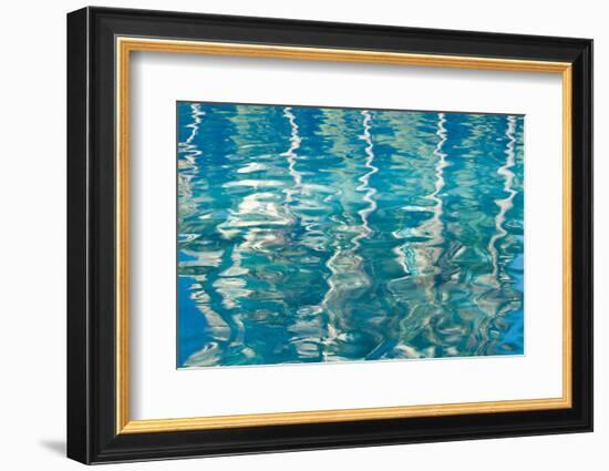 Blue Reflections I-Kathy Mahan-Framed Photographic Print