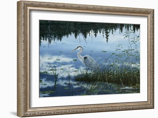 Blue Reflections-Jeff Tift-Framed Giclee Print