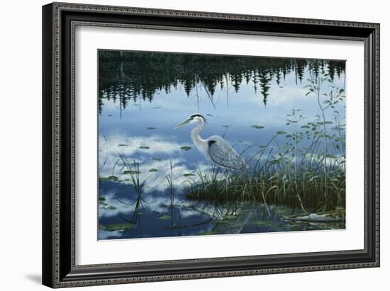 Blue Reflections-Jeff Tift-Framed Giclee Print