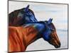 Blue Regalia-Renee Gould-Mounted Giclee Print