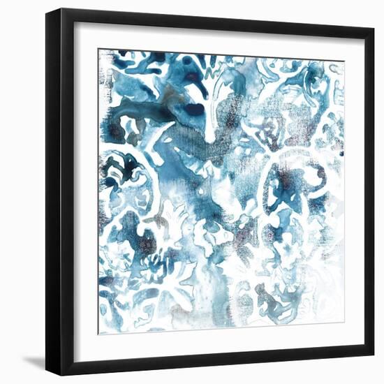 Blue Reverie IV-June Vess-Framed Art Print