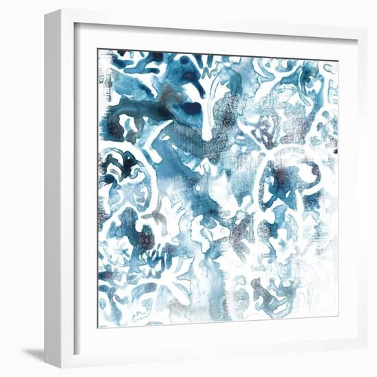 Blue Reverie IV-June Vess-Framed Art Print