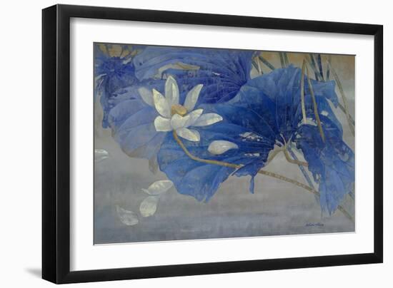 Blue Rhyme 2-Ailian Price-Framed Art Print