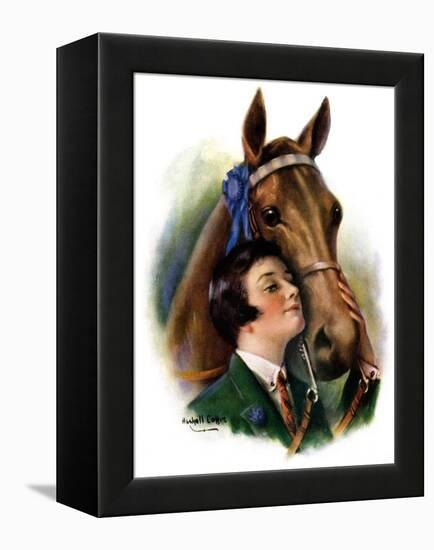 "Blue Ribbon Winner,"March 19, 1927-William Haskell Coffin-Framed Premier Image Canvas