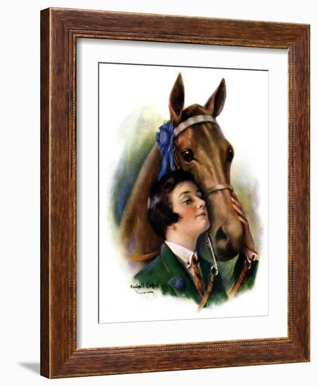 "Blue Ribbon Winner,"March 19, 1927-William Haskell Coffin-Framed Giclee Print