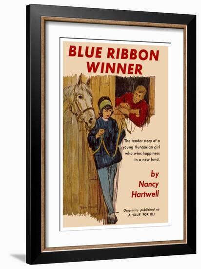 Blue Ribbon Winner-Mary Burnett-Framed Art Print