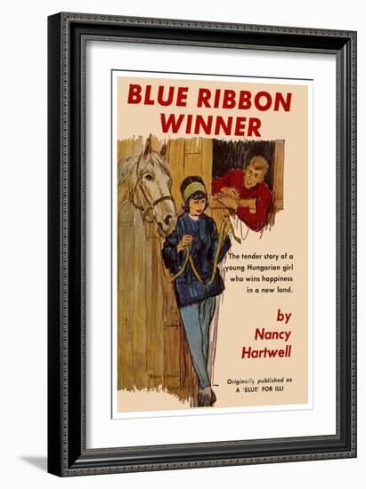 Blue Ribbon Winner-Mary Burnett-Framed Art Print