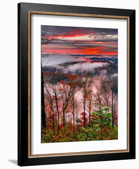 Blue Ridge Beauty-Steven Maxx-Framed Photographic Print