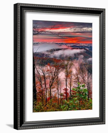 Blue Ridge Beauty-Steven Maxx-Framed Photographic Print